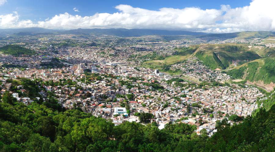 Wat zijn de populairste voertuigkeuzes in Tegucigalpa?